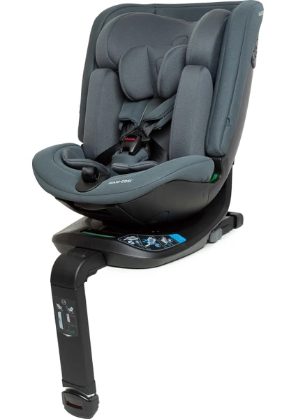 Spinel 360 Plus i-Size Dijital Göstergeli Dönebilen Yatabilen Isofix'li 0-36 kg Oto Koltuğu Authentic Graphite