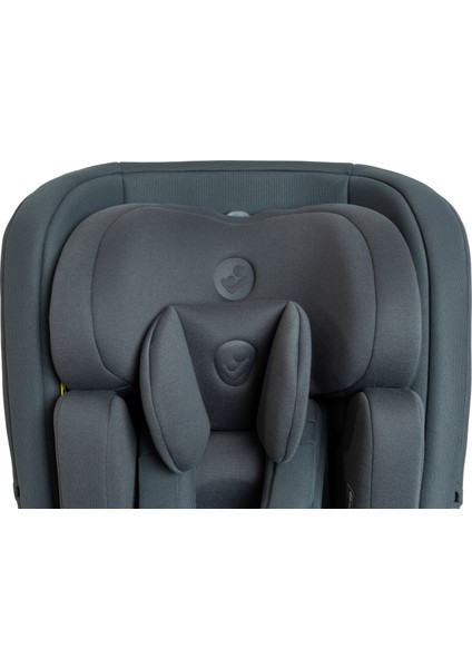 Spinel 360 Plus i-Size Dijital Göstergeli Dönebilen Yatabilen Isofix'li 0-36 kg Oto Koltuğu Authentic Graphite