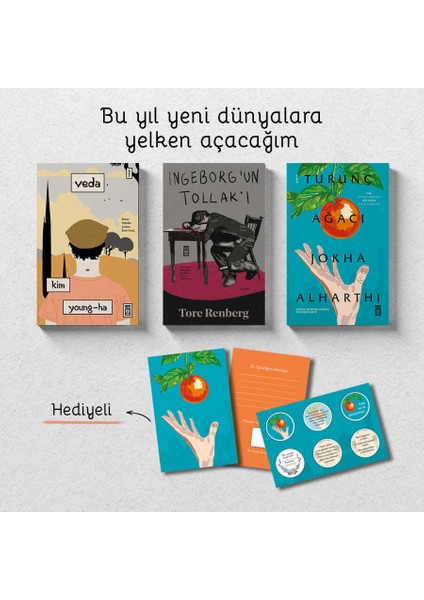 Veda -Ingeborg’un Tollak’ı -Turunç Ağacı - 3 Kitap