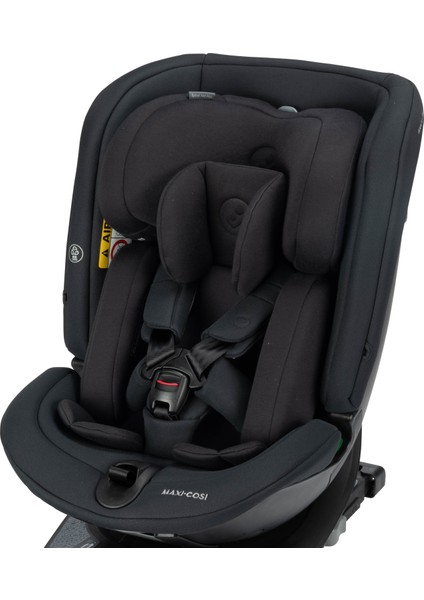 Spinel 360 Plus i-Size Dijital Göstergeli Dönebilen Yatabilen Isofix'li 0-36 kg Oto Koltuğu Authentic Black