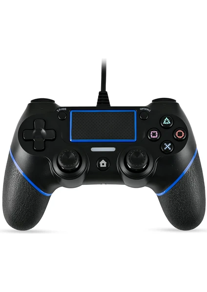 Ps4 ve Pc Uyumlu Titreşimli Kablolu Gamepad