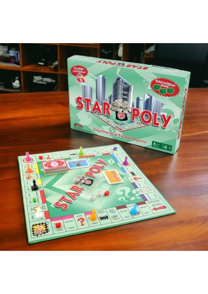 Efsane Star Poly Emlak Alım Satım Yönetimi Kutu Oyunu indirimleri