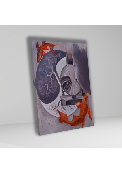 Tekli Dikey Kanvas Duvar Tablosu Pablo Picasso Hayat “la Vıe”