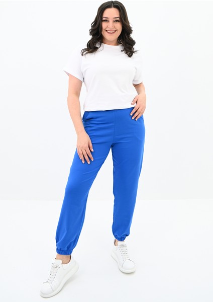 Kadın Büyük Beden Yüksek Bel Eşofman Takımı 8095-24