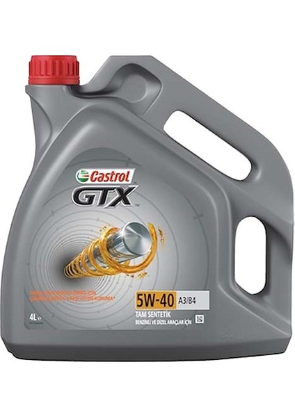 Gtx 5W-40 A3/b4 4 Lt Üretim Yıl: 2024