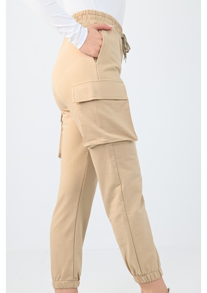 Kadın Kargo Cepli Pantolon 6193-23 fırsatları