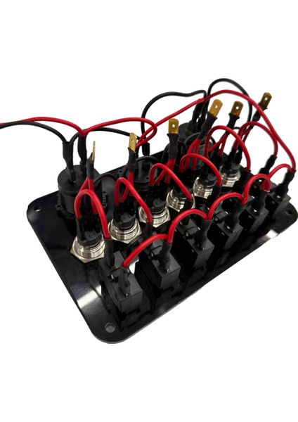 Su Geçirmez Otomatik 6'lı Switch Panel