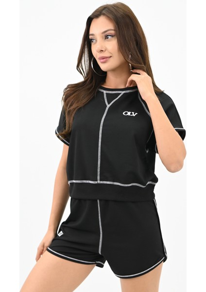 Kadın Ikili Şortlu Takım 3718-23 modelleri