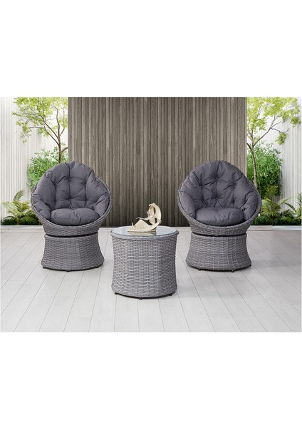 Refresh Rattan Bahçe Balkon Takımı | Oturma Grubu | Rehome