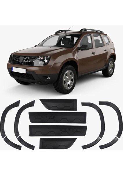 Dacia Duster Uyumlu 2018-2024 Damalı Dodik Seti 12 (+2) Parça