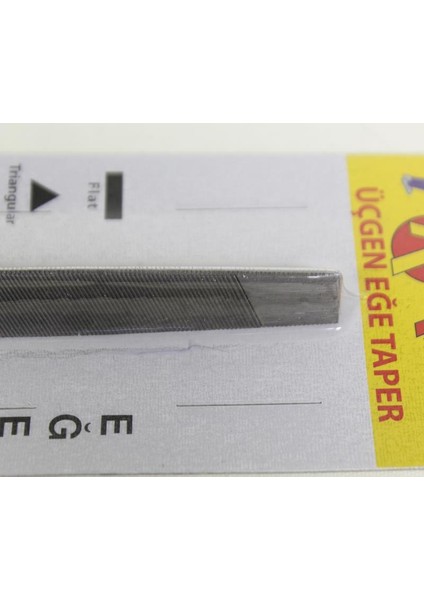 Üçgen Taper Eğe Blisterli 6 mm