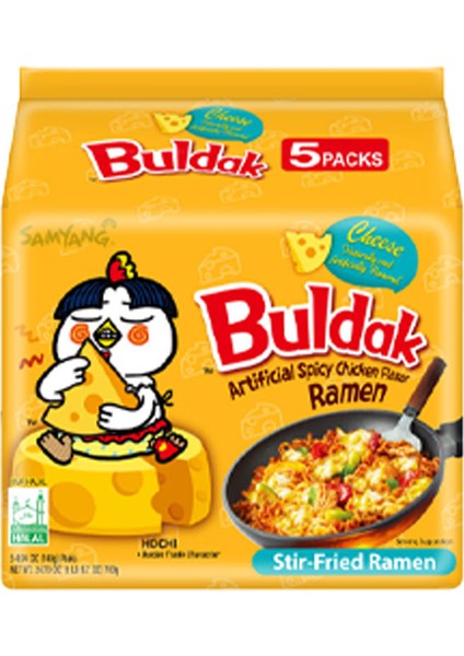 Buldak Cheese Ramen 5li