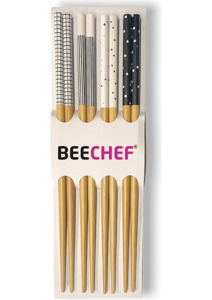 Pratik 8'li Desenli Yıkanabilir Kore Çin Bambu Chopsticks Yemek Çubuğu fiyatları