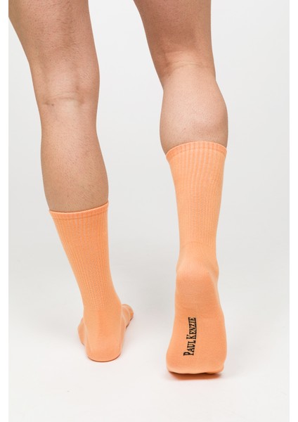 2'li Nakış Logolu Unisex Çorap - Eco Characters - Sunrise