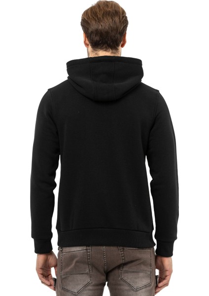 Cipo & Baxx CL557 Basic Erkek Kapişonlu Sweatshirt