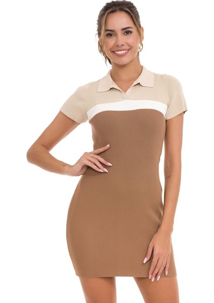 WP256 Kadın Triko Mini Elbise fiyatları