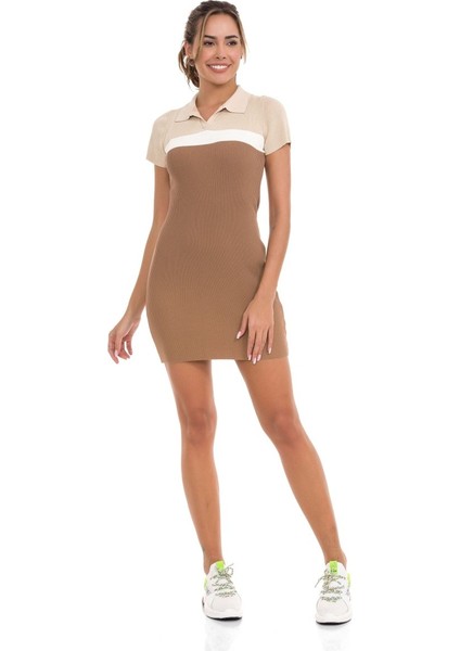 WP256 Kadın Triko Mini Elbise indirimleri