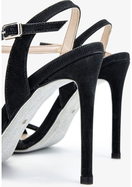 Darla Kadın Siyah Sim Vegan Sandalet 1027 524 Bn Sndlt Y24 fırsatları