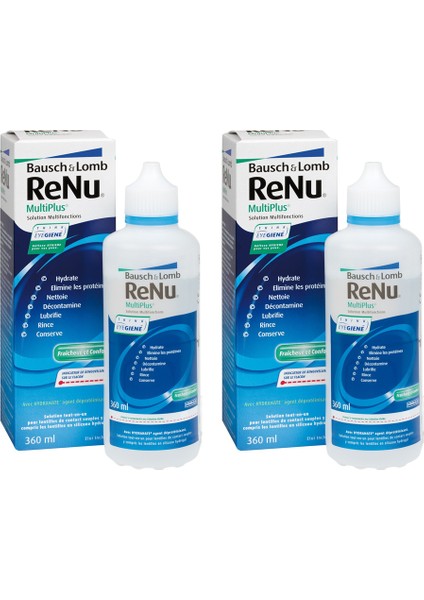 Renu 360ML Solüsyon 2'li Paket   09/2025