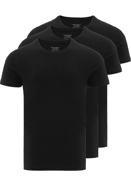 CU115 Basic Bisiklet Yaka Erkek Atlet