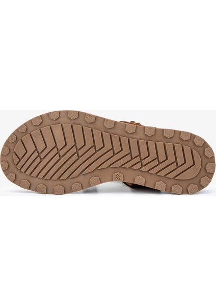 Cize Kadın Tütün Süet Hakiki Deri Sandalet 1031 167 Bn Sndlt Y24 indirimleri