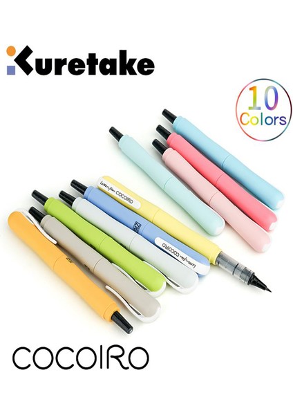 LPCR010-07S Tarzı 1 Adet Zıg Kuretake Cocoiro Kaligrafi Fırçası Kalem Dolum Dolum Yaratıcı Öğrenci Kırtasiye Malzemeleri Scrapbooking Malzemeleri (Yurt Dışından)