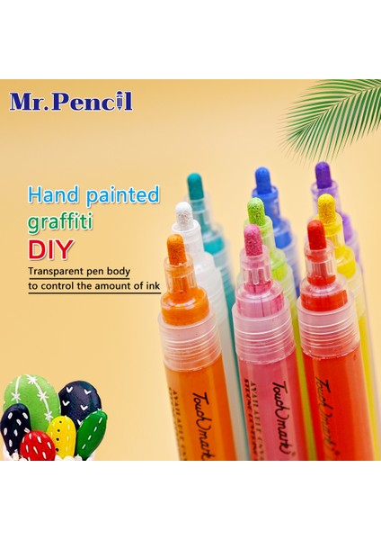 M15 Tarzı 1 Adet Dıy Akrilik Boya Posca Sanat Renkli Işaretleyiciler Kalem Grafiti Kültürü Öğrenci Kırtasiye Çocuk Oyuncakları Okul Malzemeleri Çizim (Yurt Dışından)