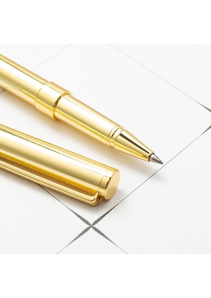 No.2 Tarzı 1 Adet Promosyon Metal Jel Kalem Reklam High-End Hediye Imza Kalem Yaratıcı Öğrenci Kırtasiye Iş Ofis Malzemeleri Jel Kalem (Yurt Dışından)