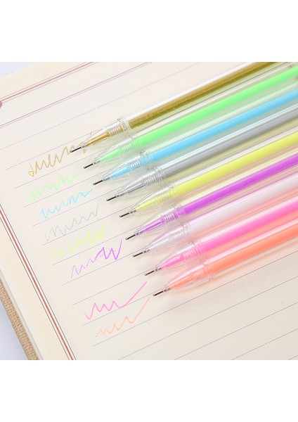 9 Adet Tarzı Yatniee Parlak Pastel Boyama Jel Kalem Renk Işaretleyiciler Estetik Kırtasiye Işaretleyiciler Kırtasiye Malzemeleri Kawaii Kırtasiye (Yurt Dışından)