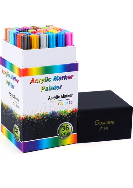 NO.929 Tarzı Akrilik Renk Işaretleyici Kalem Taş Seramik Grafiti Boya Kalemi Su Bazlı Albüm Kalem Renk Işaretleyici Kalem Boyama Kırtasiye (Yurt Dışından) fiyatları