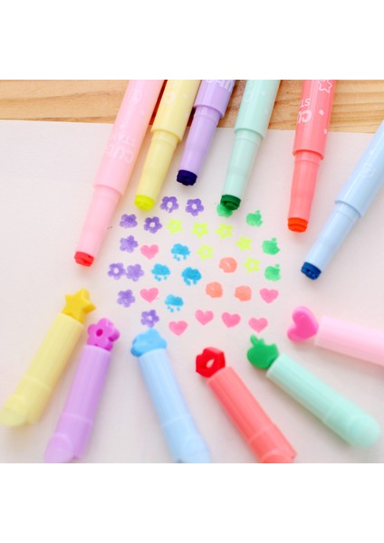 Pembe Tarzı Ute Şeker Renk Kawaii Vurgulayıcı Kalem Yaratıcı Dıy Pullar Vurgulayıcı Kalem Işaretleyici Kalem Okul Malzemeleri Ofis Kırtasiye (Yurt Dışından) fiyatları