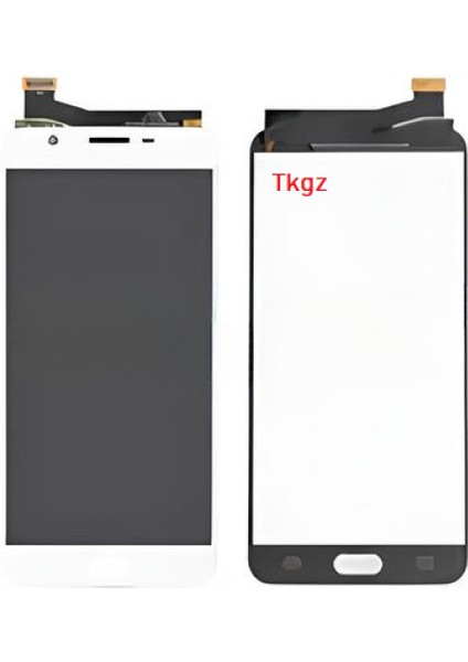 Samsung Galaxy J7 Prime - SM-G610F LCD Ekran Dokunmatik Orijinal Kalite Beyaz
