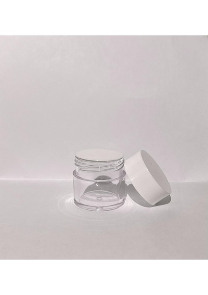 30ml Şeffaf Akrilik Krem Kutusu, Beyaz Kapak, Kozmetik Kutu, Plastik Kutu, 50 Adet fiyatları