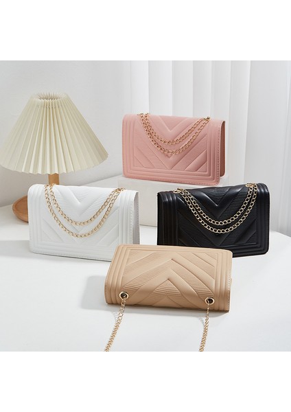 Klasik Kabartmalı Kare Çantanın Kore Versiyonu 2024 Kadın Çantaları Dış Ticaret Çantaları Kadın Basit Moda Tek Omuz Küçük Kare Çanta (Yurt Dışından) fiyatları