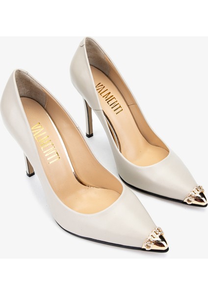 Cielo Kadın Bej Deri Topuklu Ayakkabı 22 3369 Bn Ayk Y24 fiyatları