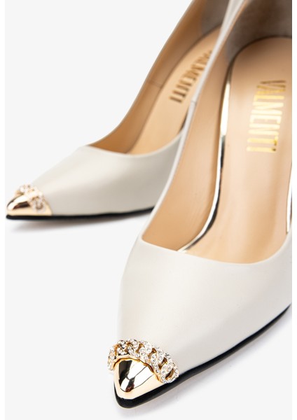 Cielo Kadın Bej Deri Topuklu Ayakkabı 22 3369 Bn Ayk Y24 modelleri