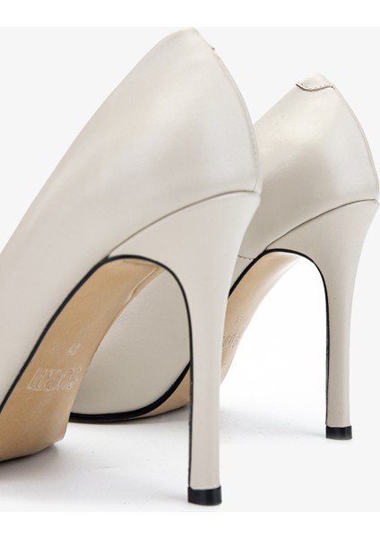 Cielo Kadın Bej Deri Topuklu Ayakkabı 22 3369 Bn Ayk Y24 fırsatları