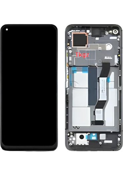 Xiaomi Mi 10T LCD Ekran Dokunmatik Orijinal Kalite Çıtalı Siyah