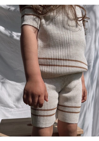 Triko Şortlu Unısex Bebek - Çocuk Alt Üst Takım fırsatları