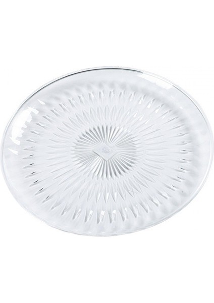 Akrilik Meyve Tepsisi Pürüzsüz Parti Aperatifler Tabağı Düğün Oturma Odası Masaüstü Için 30 cm (Yurt Dışından) modelleri