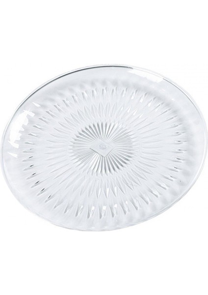 Akrilik Meyve Tepsisi Pürüzsüz Parti Aperatifler Tabağı Düğün Oturma Odası Masaüstü Için 25 cm (Yurt Dışından) fırsatları