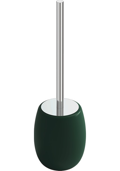 Bocchi Uovo 3023-027-0011 Seramik Wc Fırçalığı Mat Yeşil