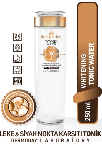 Leke ve Siyah Nokta Karşıtı Tonik Skin Whitening Tonic Water 250 ml