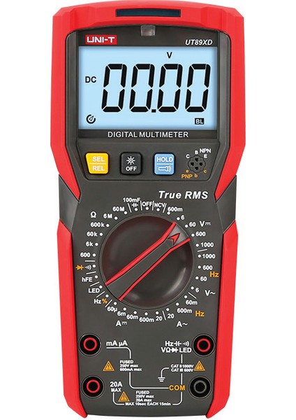 Uni-T UT89XD Dijital True Rms Multimetre
