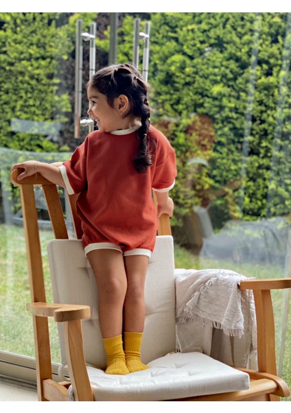 Waffle Bebek & Çocuk Oversize Tulum Unısex fiyatları