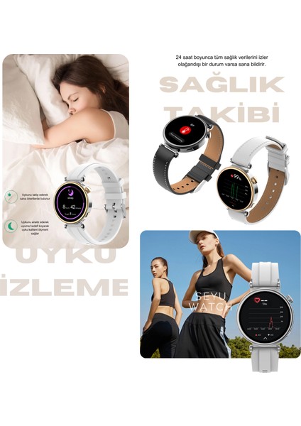 Watch Gt4 Mini Akıllı Saat Tüm Telefonlara Uyumlu Kordon Hediyeli 41MM indirimleri