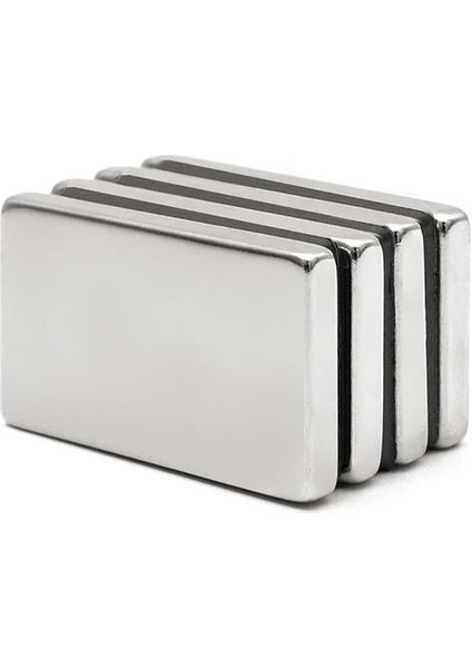 38x24x4.5mm Neodyum Güçlü Mıknatıs - Neodim Magnet