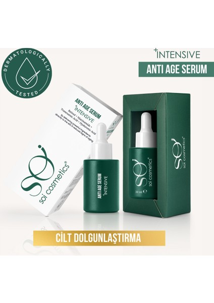 Soı Cilt dolgunlaştırıcı Anti Age Nemlendirici Serum