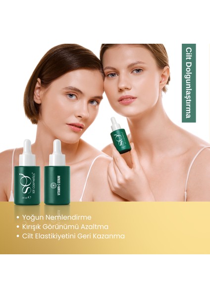Soı Cilt dolgunlaştırıcı Anti Age Nemlendirici Serum
