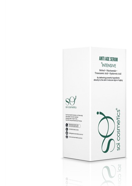 Soı Cilt dolgunlaştırıcı Anti Age Nemlendirici Serum